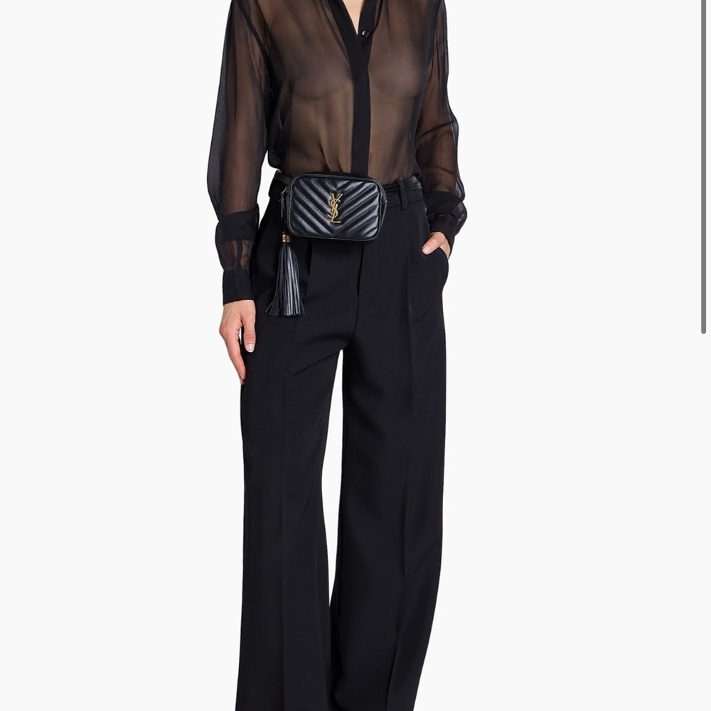 Saint Laurent Lou Belt Bag in Black Quilted Leather - Picture 8 of 8